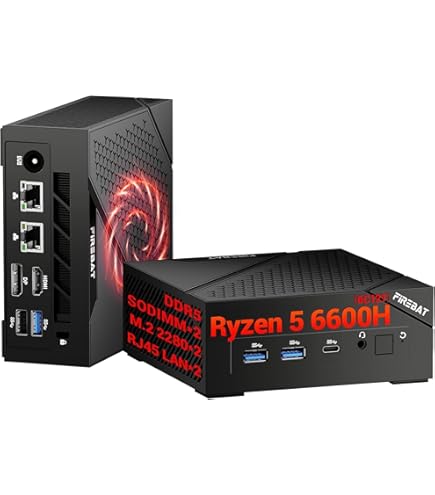 Amazon.com: FIREBAT Mini PC, AMD R7 7840HS Mini Computers